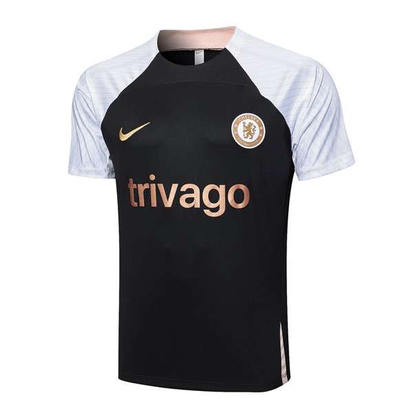 Camiseta Entrenamiento Chelsea 2024 Negro Tailandia Camiseta Entrenamiento Chelsea 2024 Negro