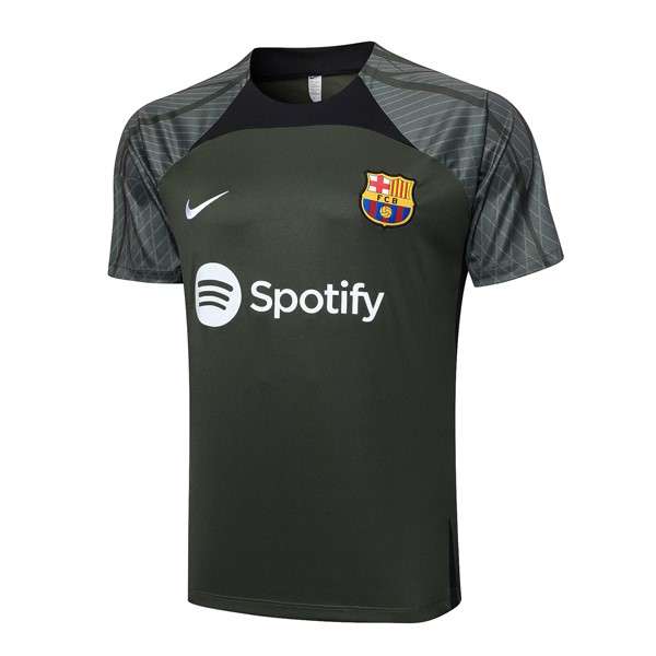 Camiseta Entrenamiento Barcelona 2024 Verde Tailandia Camiseta Entrenamiento FC Barcelona 2024 Verde