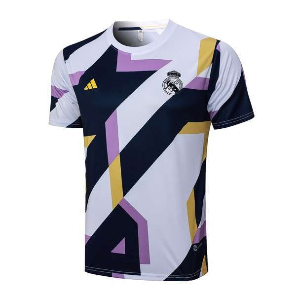 Camiseta Entrenamiento Real Madrid 2024 Blanco Tailandia Camiseta Entrenamiento Real Madrid 2024 Blanco