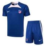 Tailandia Conjunto Camiseta Entrenamiento Atlético De Madrid 2024 Azul