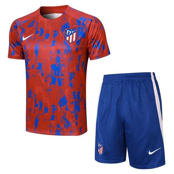 Camiseta Entrenamiento Atletico Madrid Conjunto Completo 2024 Rojo Azul Tailandia Conjunto Camiseta Entrenamiento Atletico De Madrid 2024 Rojo Azul
