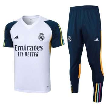Tailandia Conjunto Camiseta Real Madrid 2024 Blanco