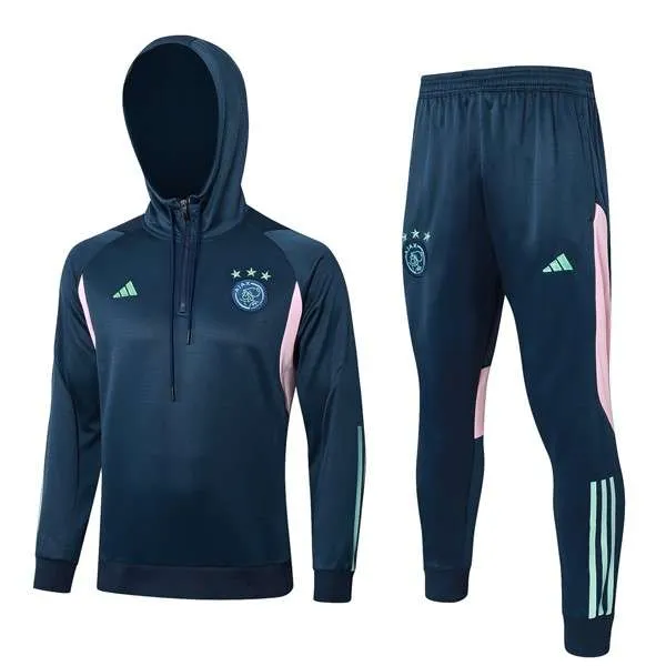 Sudadera Con Capucha Ajax 2024 Azul Sudadera Con Capucha Ajax De Amsterdam 2024 Azul