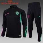 Sudadera Entrenamiento Ninos Bayern Munich 2024 Negro