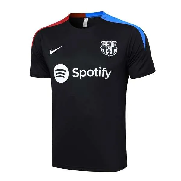 Camiseta Entrenamiento Barcelona 2024-2025 Negro Tailandia Camiseta Entrenamiento FC Barcelona 2024 2025 Negro
