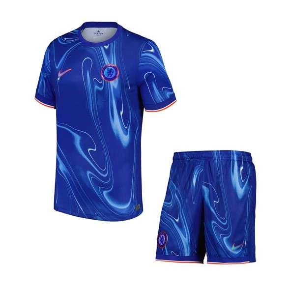 Camiseta Chelsea 1ª Niño 2024-2025 Camiseta Chelsea Conjunto Ninos Primera 2024 2025