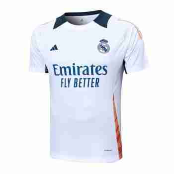 Tailandia Camiseta Entrenamiento Real Madrid 2024 2025 Blanco