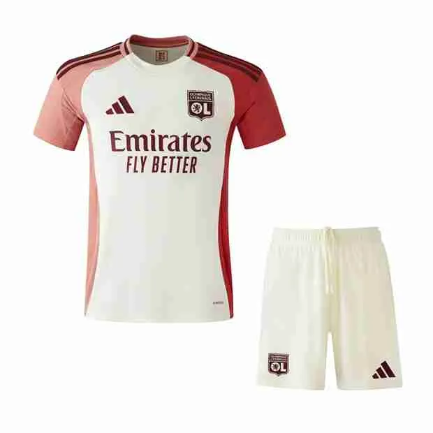 Camiseta Lyon 3ª Niño 2024-2025 Camiseta Olympique Lyon Conjunto Ninos Tercera 2024 2025