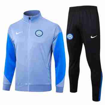 Sudadera Entrenamiento Inter Milan 2024 2025 Gris Azul