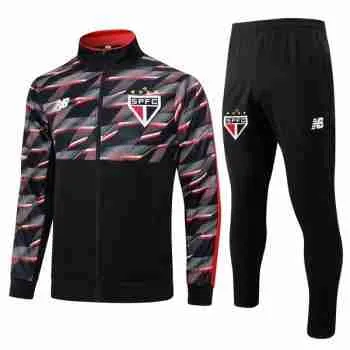 Chandal Sao Paulo 2024 2025 Negro Rojo