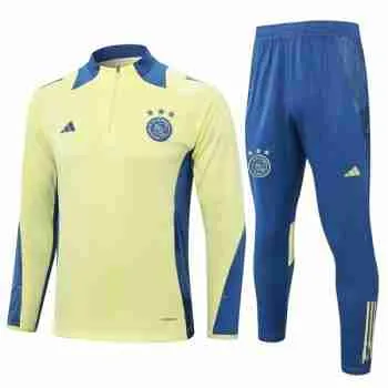 Sudadera Entrenamiento Ajax De Ámsterdam 2024 2025 Amarillo