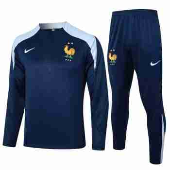 Sudadera Entrenamiento Francia 24 2025 Azul