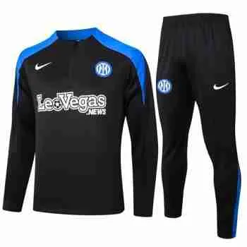 Sudadera Entrenamiento Inter Milan 2024 2025 Negro Azul