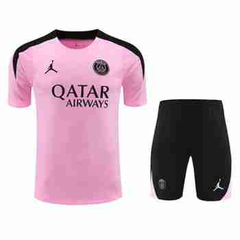 Homepage Tailandia Conjunto Camiseta Entrenamiento Paris Saint Germain 2024 2025 Rosa Negro