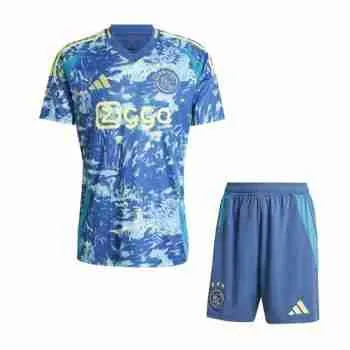 Camiseta Ajax De Ámsterdam Conjunto Niños Segunda 2024 2025