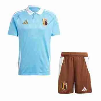 Camiseta Belgica Conjunto Niños Segunda 2024 2025