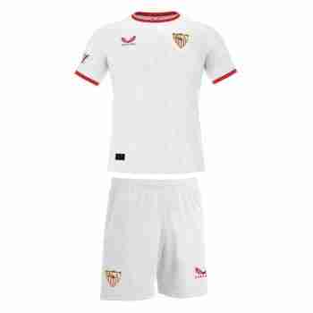 Camiseta Sevilla Conjunto Niños Primera 2024 2025