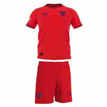 Camiseta Sevilla Conjunto Niños Segunda 2024 2025