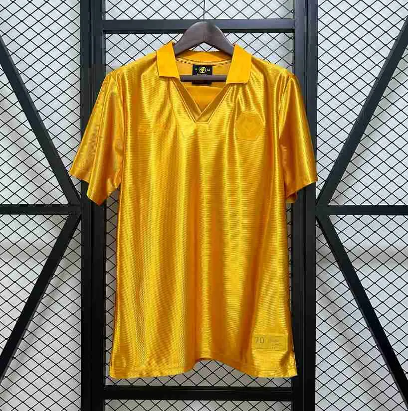 Tailandia Camiseta Wolves 70th Anniversary 2025 2026 Tailandia Camiseta Wolves 70th Anniversary 2025 2026