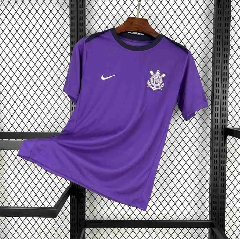 Tailandia Camiseta Pre Match Corinthians Paulista 2025 2026 Tailandia Camiseta Pre Match Corinthians Paulista 2025 2026