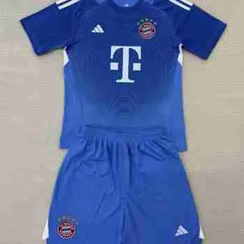 Camiseta Bayern Munich Conjunto Niños Portero 2025 2026