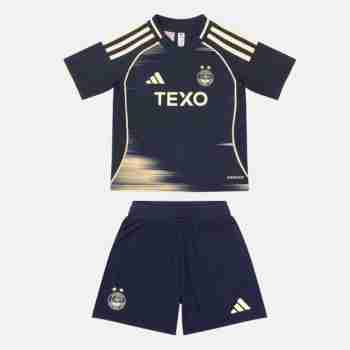 Camiseta Aberdeen Conjunto Niños Segunda 2025 2026