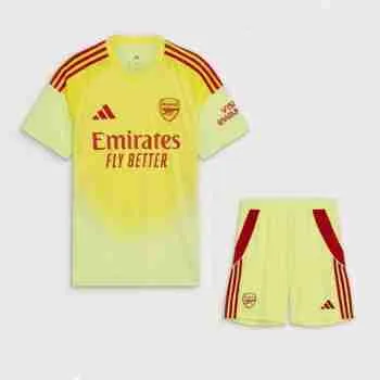 Camiseta Arsenal Conjunto Niños Portero 2025 2026