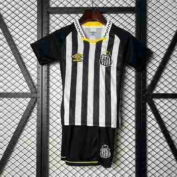 Camiseta Santos FC Conjunto Niños Segunda 2025 2026