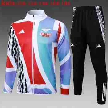 Chandal Niños Arsenal 2025 2026 Blanco Rojo