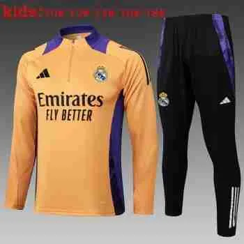 Sudadera Entrenamiento Ninos Real Madrid 2025 2026 Amarillo