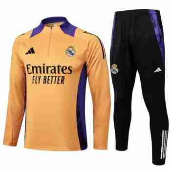Sudadera Entrenamiento Real Madrid 2025 2026 Amarillo