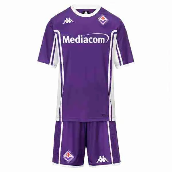 Camiseta Fiorentina 1ª Niño 2025-2026 Camiseta ACF Fiorentina Conjunto Niños Primera 2025 2026