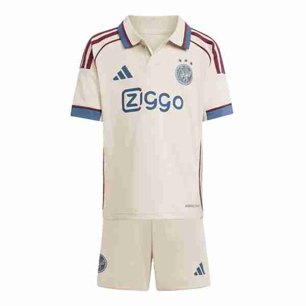 Camiseta Ajax 3ª Niño 2025-2026 Camiseta Ajax De Ámsterdam Conjunto Niños Tercera 2025 2026