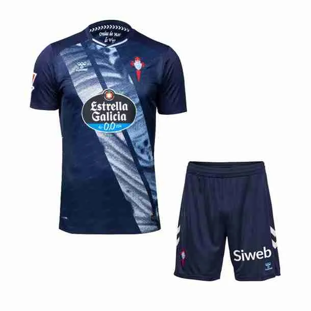 Camiseta Celta de Vigo 2ª Niño 2025-2026 Camiseta Celta De Vigo Conjunto Niños Segunda 2025 2026