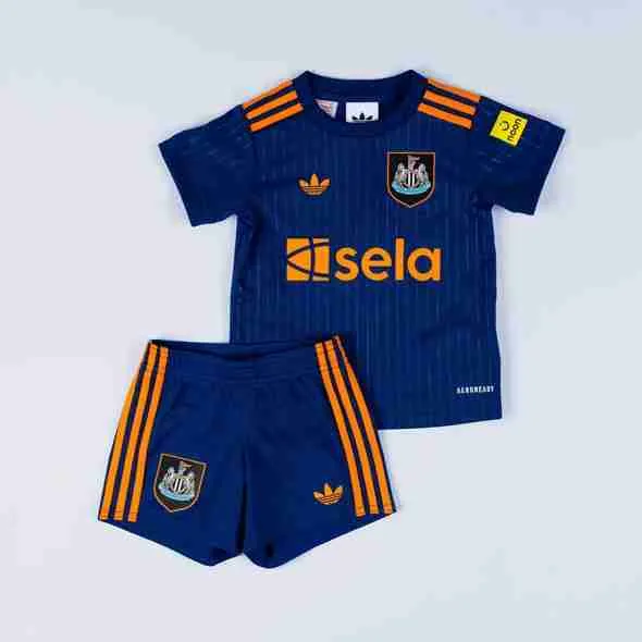 Camiseta Newcastle United 3ª Niño 2025-2026 Camiseta Newcastle United Conjunto Niños Tercera 2025 2026