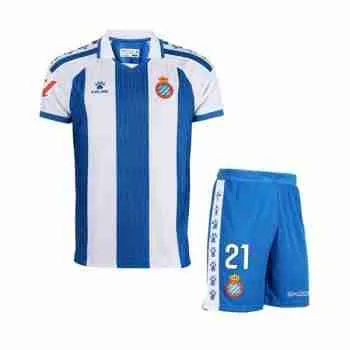 Camiseta RCD Español Conjunto Niños Primera 2025 2026
