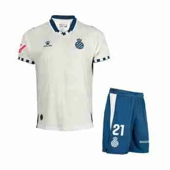Camiseta RCD Español Conjunto Niños Segunda 2025 2026