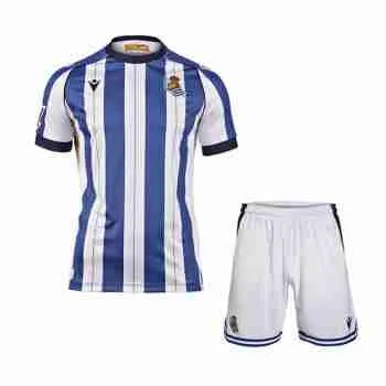 Camiseta Real Sociedad Conjunto Niños Primera 2025 2026