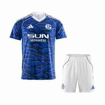 Camiseta Schalke 04 Conjunto Niños Primera 2025 2026