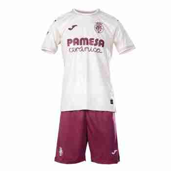 Camiseta Villarreal Conjunto Niños Segunda 2025 2026