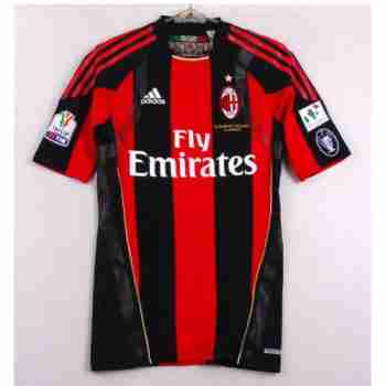 Tailandia Camiseta Primera Retro AC Milan 2010 2011 Rojo