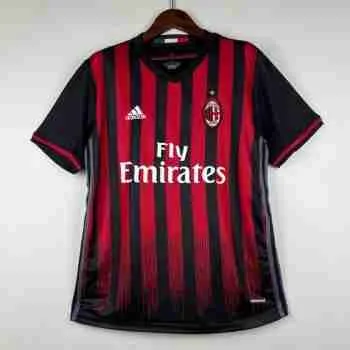 Tailandia Camiseta Primera Retro AC Milan 2016 2017