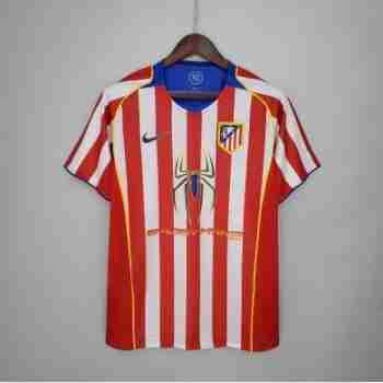 Tailandia Camiseta Primera Retro Atlético De Madrid 2004 2005