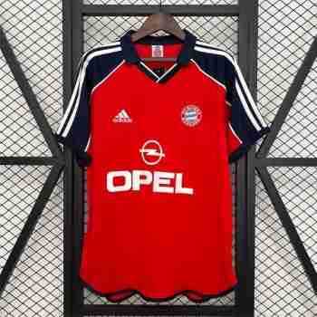 Homepage Tailandia Camiseta Primera Retro Bayern Munich 2000 2001