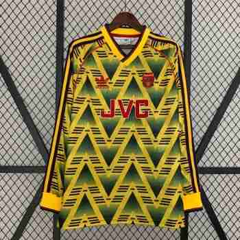 Tailandia Camiseta Segunda Manga Larga Retro Arsenal 1991 1993