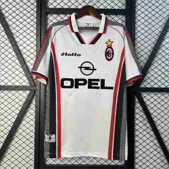 Tailandia Camiseta Segunda Retro AC Milan 1998 1999