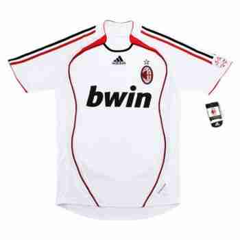 Tailandia Camiseta Segunda Retro AC Milan 2006 2007 Rojo