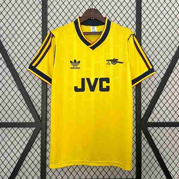 Tailandia Camiseta Arsenal 2ª Retro 1986 1988 Tailandia Camiseta Segunda Retro Arsenal 1986 1988
