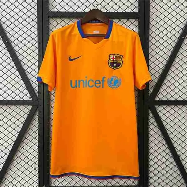 Tailandia Camiseta Barcelona 2ª Retro 2006-2007 Tailandia Camiseta Segunda Retro FC Barcelona 2006 2007