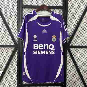 Tailandia Camiseta Tercera Retro Real Madrid 2006 2007